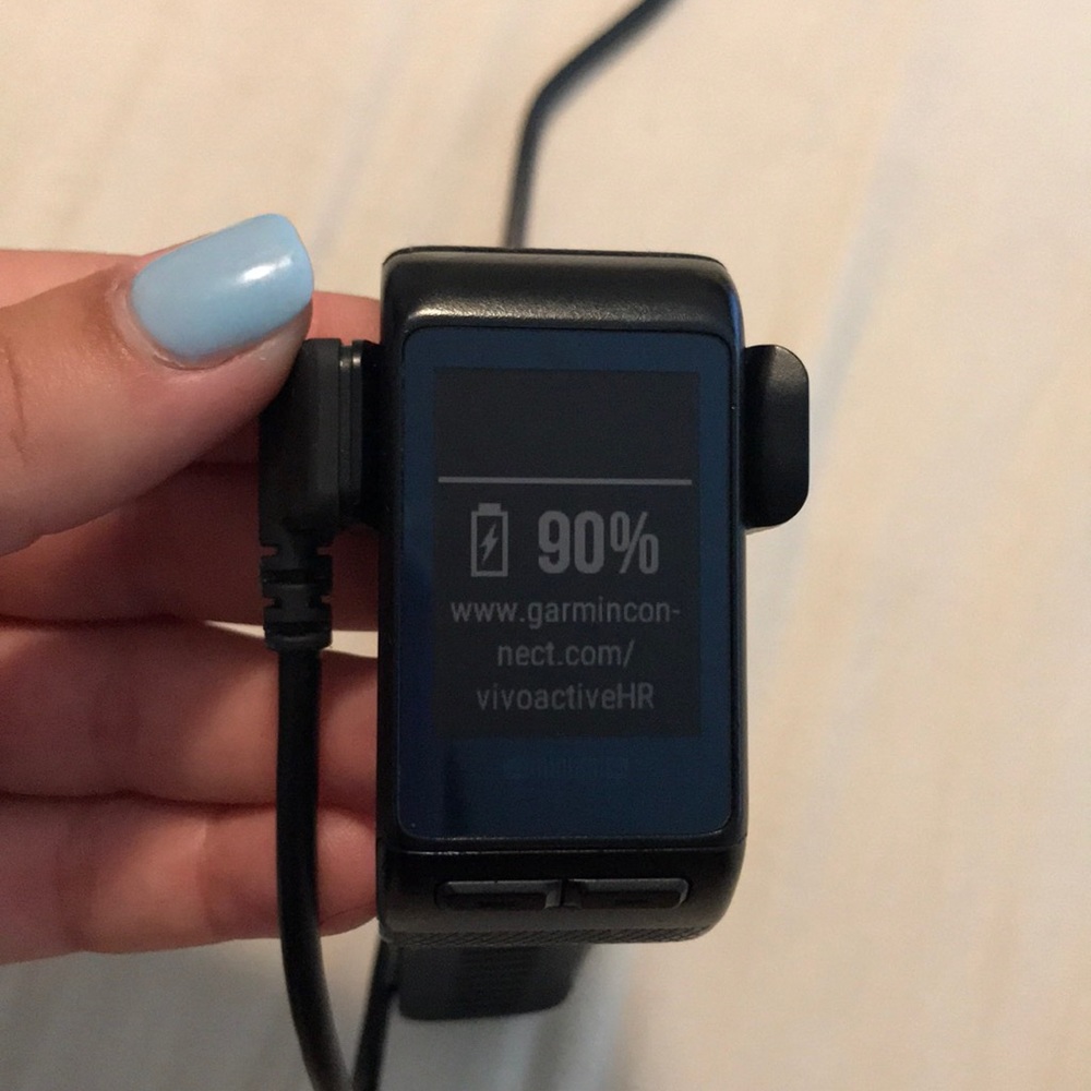 Garmin Vivoactive HR Black w/ Charger